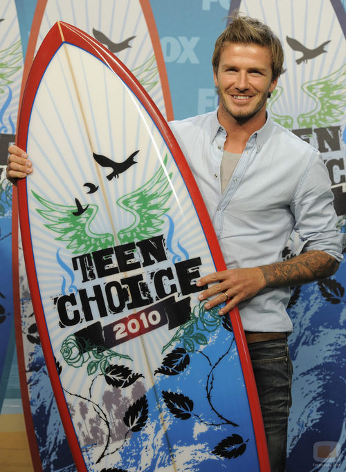 David Beckham en los Teen Choice 2010