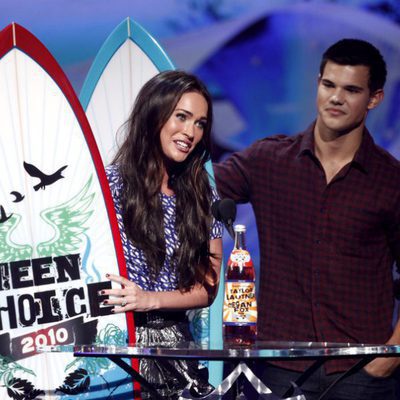 Taylor Lautner y Megan Fox