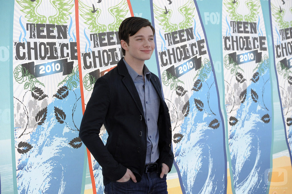 Chris Colfer en los Teen Choice Awards 2010