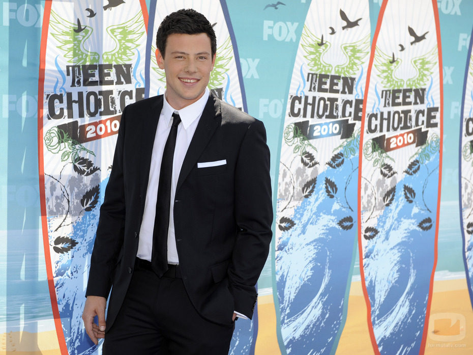 Cory Monteith en los Teen Choice 2010