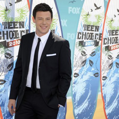 Cory Monteith en los Teen Choice 2010