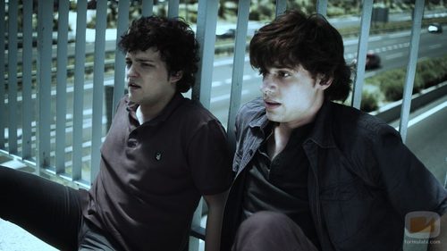 Adam Jezierski y Óscar Sinela en 'Tormenta'