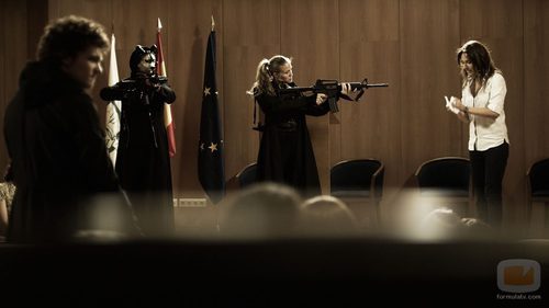 Rodaje de la TV movie 'Tormenta'