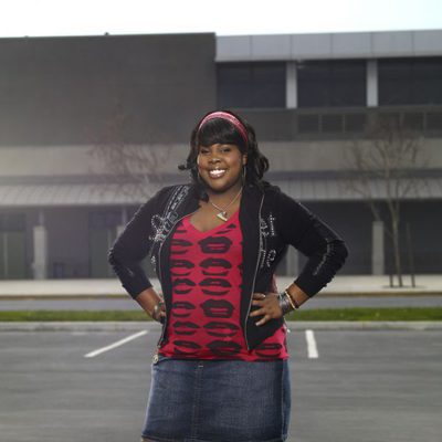 Amber Riley es Mercedes Jones