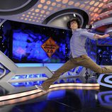 Luis Piedrahita saltando