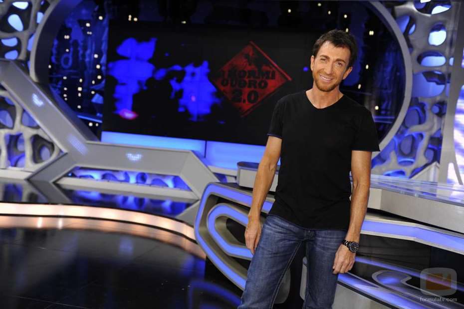 Pablo Motos en el plató de 'El hormiguero'