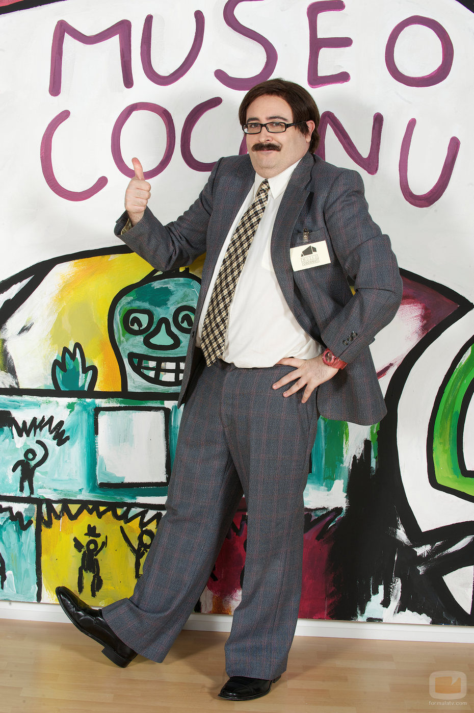 El actor y cómico Carlos Areces en 'Museo Coconut'