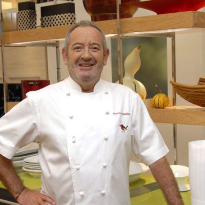 Karlos Arguiñano se quita el gorro para presentarnos su nueva cocina