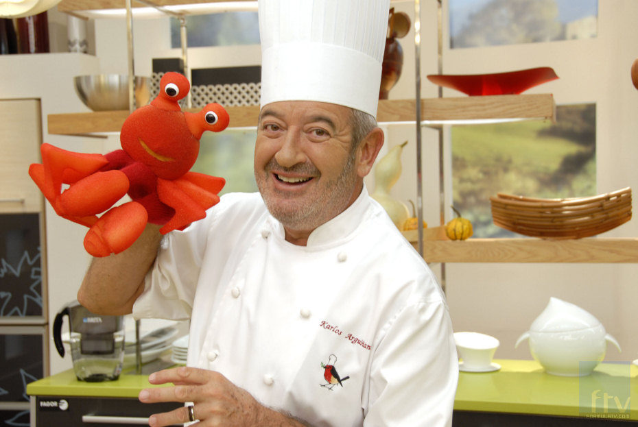 Karlos Arguiñano presenta el programa de cocina de las mañanas de Telecinco