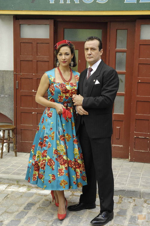 José Luis García-Pérez e Isabel Serrano en 'Amar en tiempos revueltos'