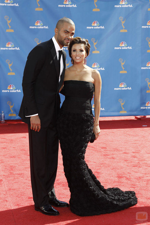 Eva Longoria y Tony Parker en los Emmy
