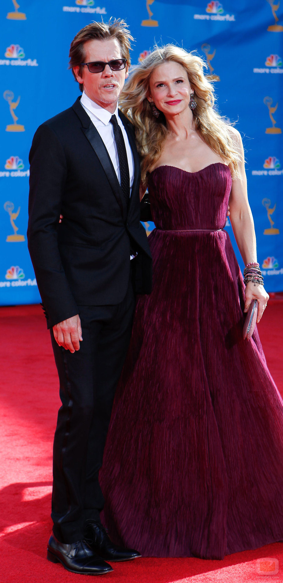 Kevin Bacon y Kyra Sedgwick en los Premios Emmy