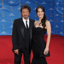 Al Pacino y Lucila Sola en los Emmy