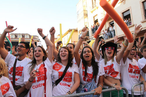 Los asistentes contabilizados de la macrogamba