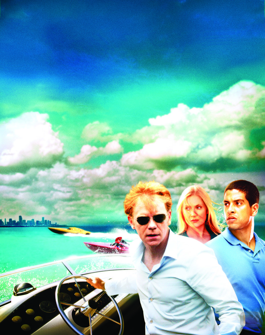 Cartel promocional de 'CSI: Miami'