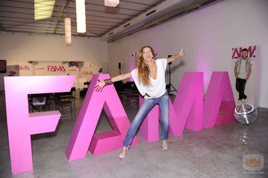 Paula Vázquez y las letras de 'Fama'