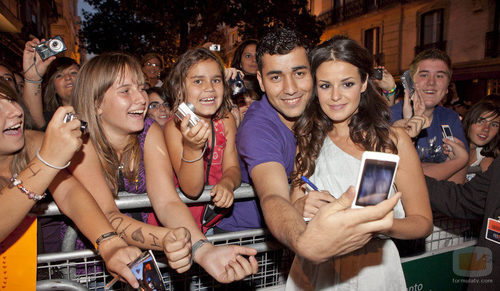 Marta Torné con los fans