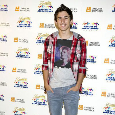 David Castillo en el Parque de Atracciones