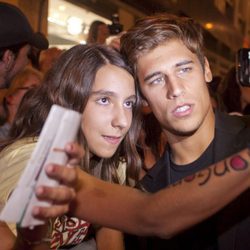 Martín Rivas con una fan