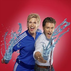 Jane Lynch y Matthew Morrison