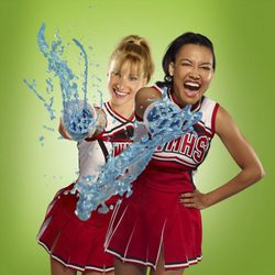 Heather Morris y Naya Rivera