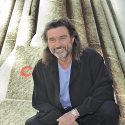 Ian McShane de visita en Madrid