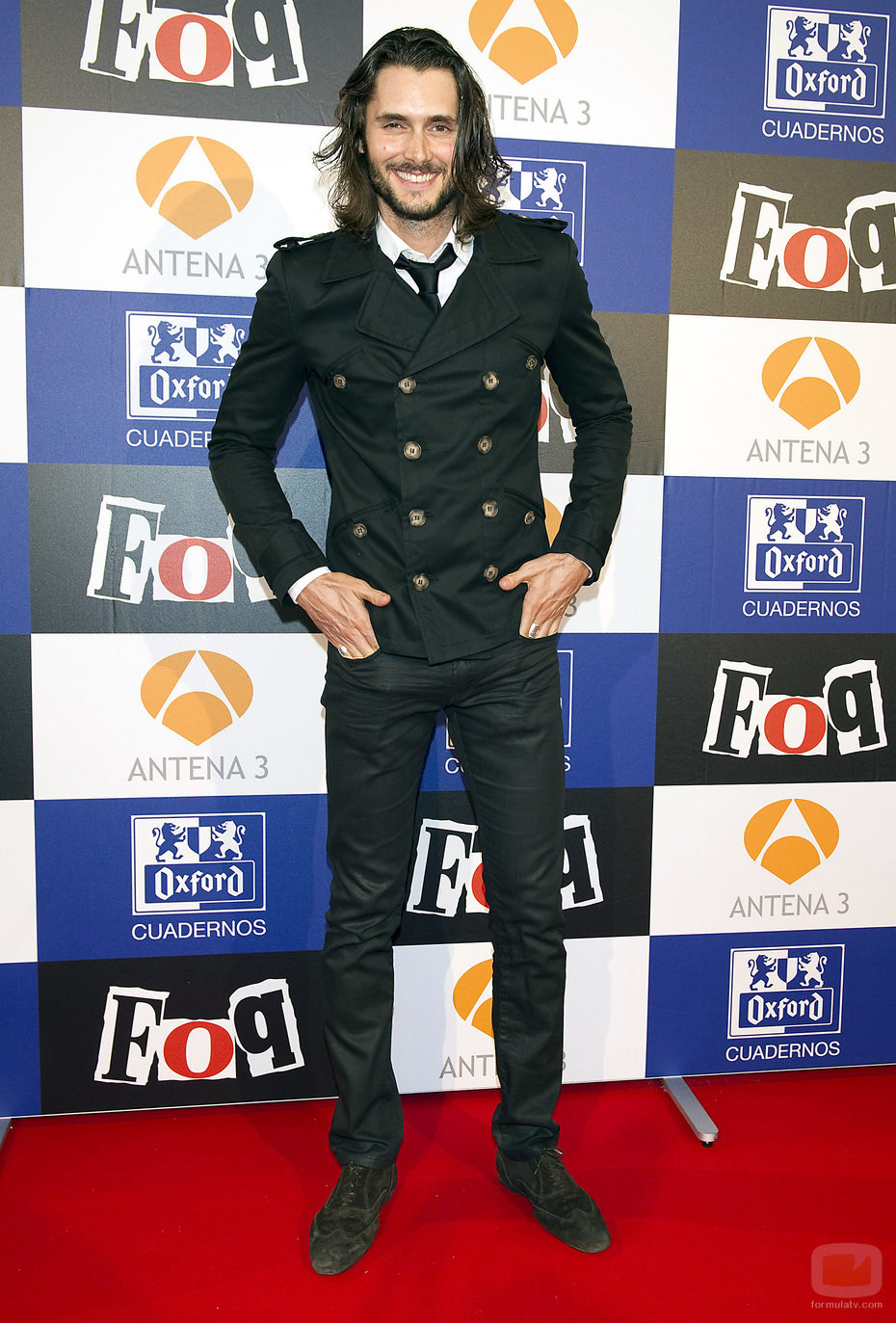 Sergio Mur en el preestreno de 'Física o Química'