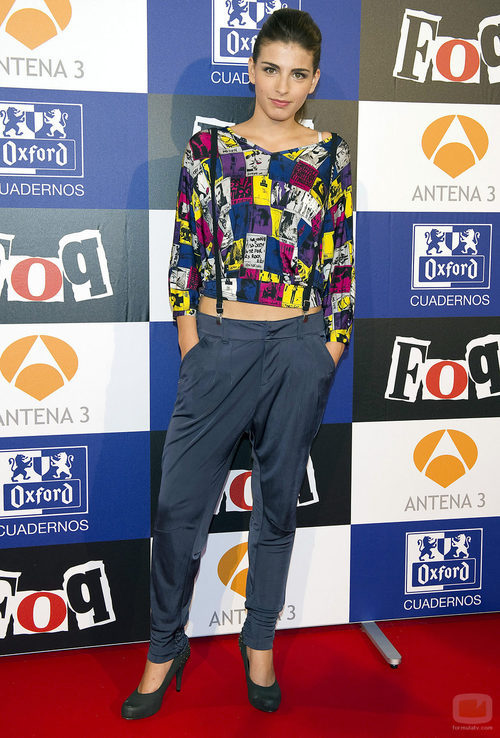 Lorena Mateo en el preestreno de Física o Química