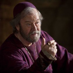 Gordon Pinsent es el arzobispo de Canterbury