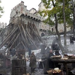 El palacio de Waleran en construcción