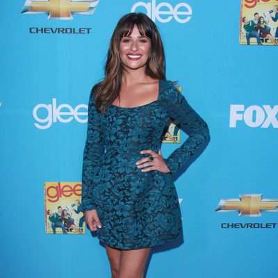 Lea Michele en el preestreno de 'Glee'
