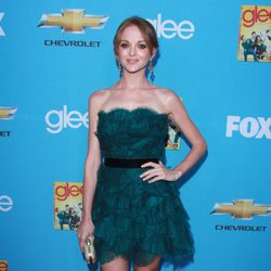 Jayma Mays en el preestreno de 'Glee'