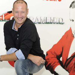 Pedro García Aguado en la presentación de 'El Campamento'