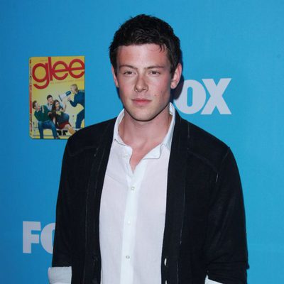 Cory Monteith en el preestreno de 'Glee'