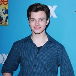 Chris Colfer en la première de 'Glee'