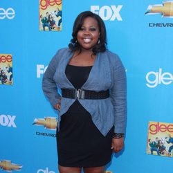 Amber Riley en la première de 'Glee'