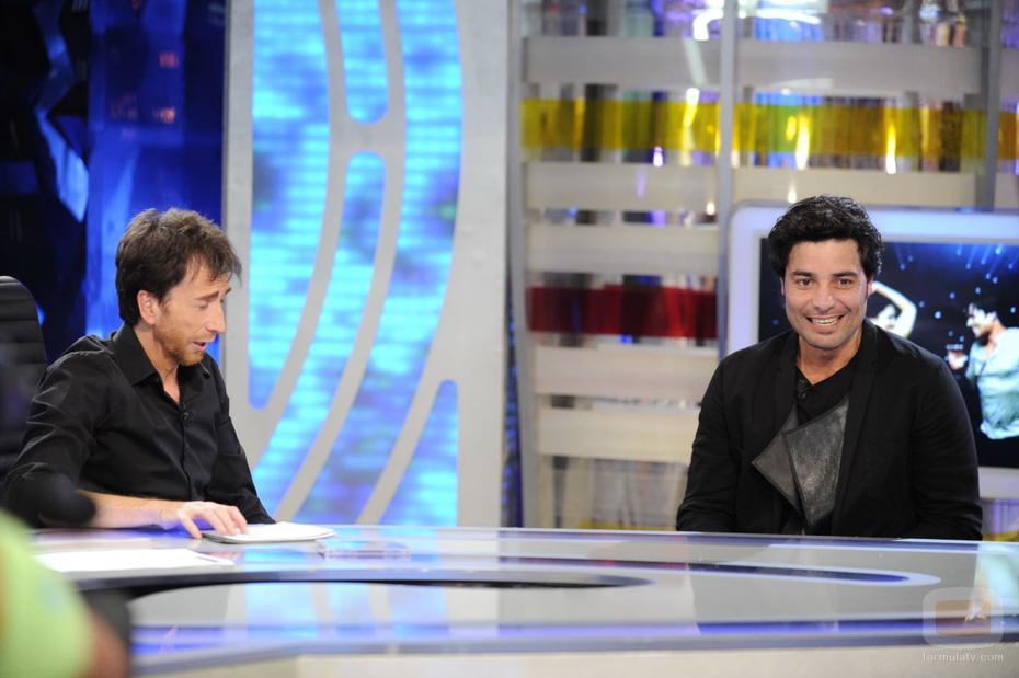 Chayanne con Pablo Motos en 'El hormiguero'