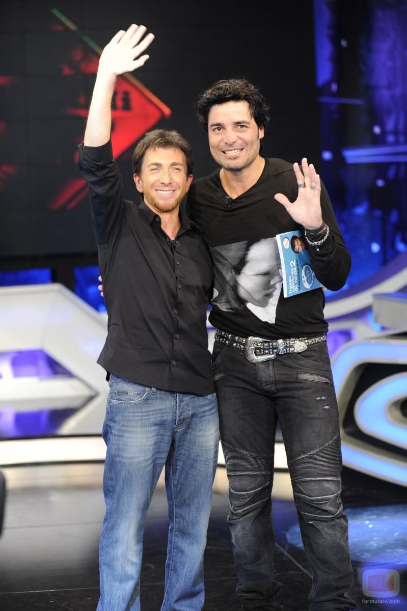 Chayanne y Pablo Motos se despiden