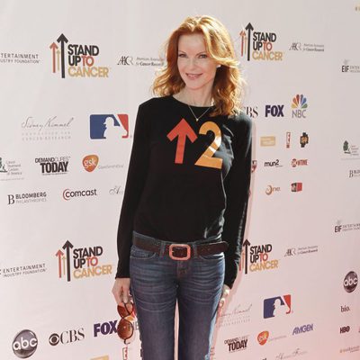 Marcia Cross en 'Stand Up to Cancer'