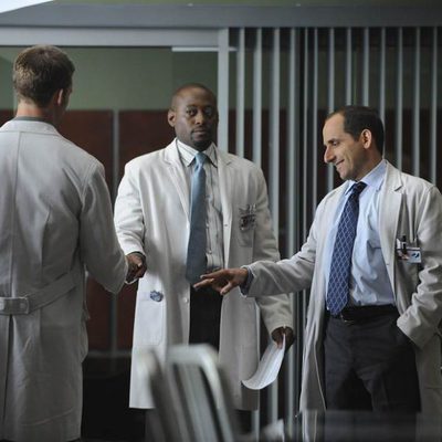 Peter Jacobson, Omar Epps y Jesse Spencer en 'House'