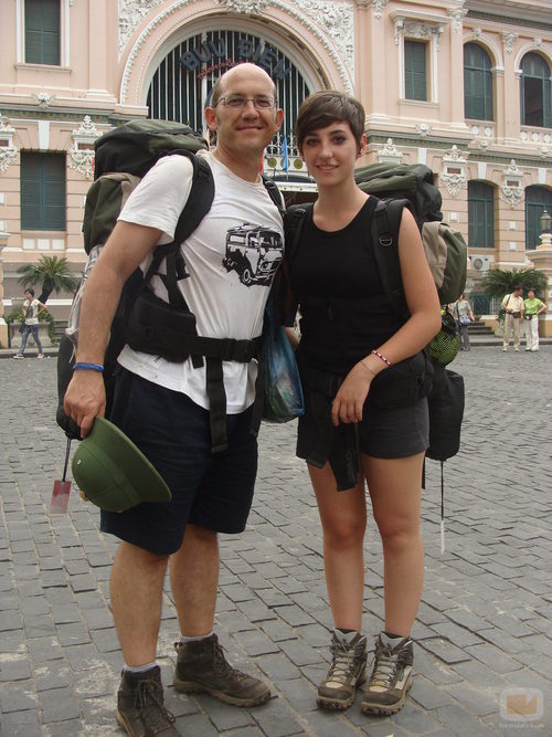 Manolo y Marta son padre e hija en 'Pekín express'