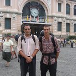 Javier e Hilario, profesor y alumno de 'Pekín express'