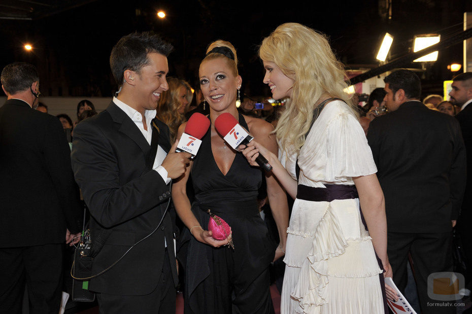 Belén Esteban, con los medios