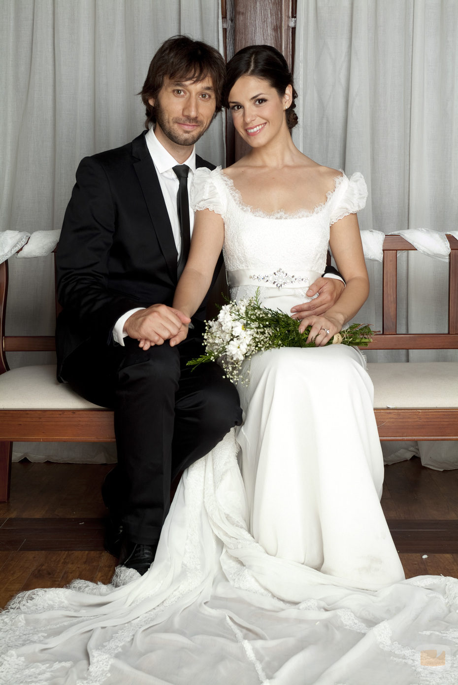 Fermín y María tras la boda