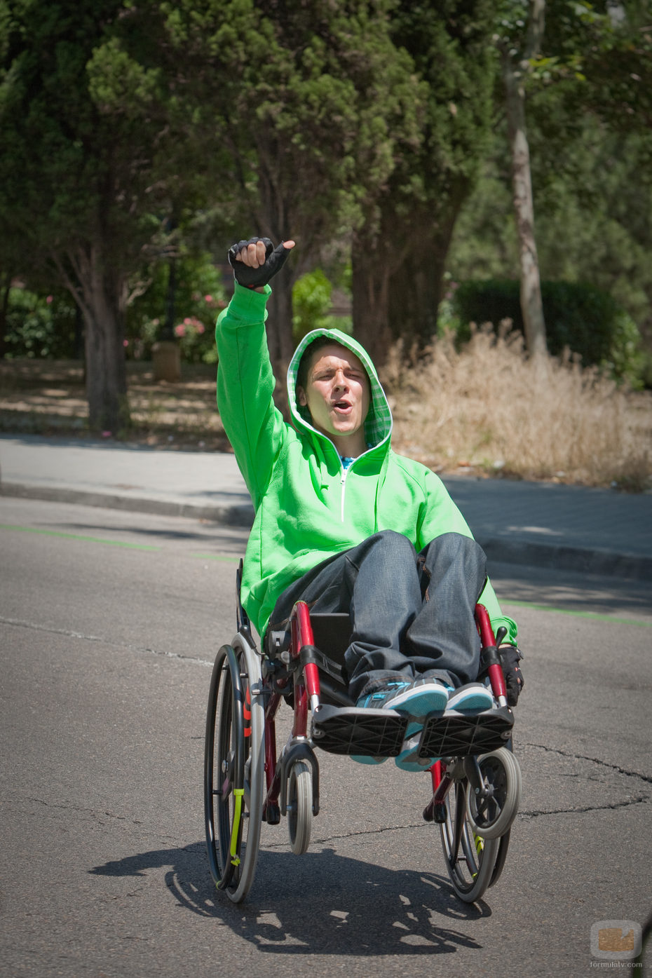 Álex Hernández, protagonista de 'Física o química'