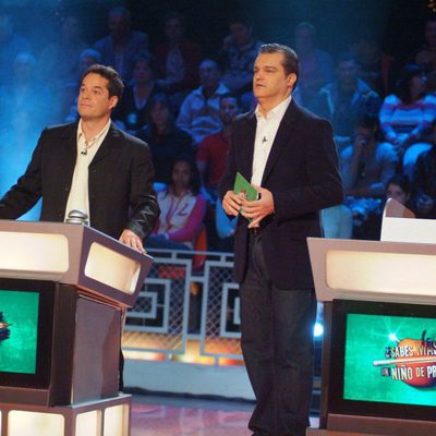 Jorge Sanz concursando en '¿Sabes más que un niño de primaria?'