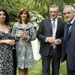 María Casal, Alicia Borrachero y Jordi Rebellón