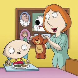 Stewie y Lois Griffin