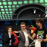 Justin Timberlake con Marron en 'El hormiguero'