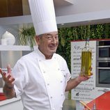 Karlos Arguiñano durante la emisión de su programa